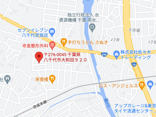 シマヤメディカル株式会社 地図